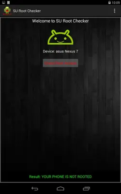 SU Root Checker android App screenshot 3