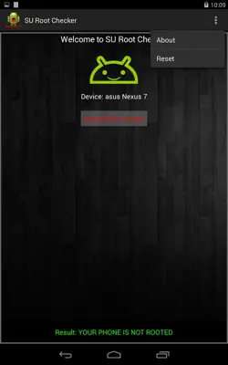 SU Root Checker android App screenshot 4