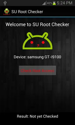 SU Root Checker android App screenshot 5