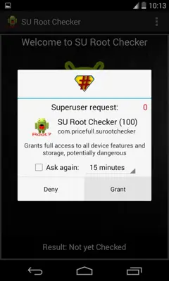 SU Root Checker android App screenshot 6